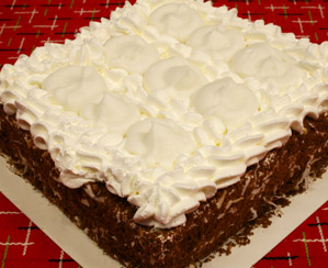 Choco Haupia Cake
