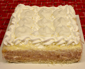 White Haupia Cake