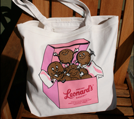 Box of Malasadas Canvas Tote